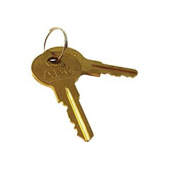 APG Cash Drawer 2 KEY SET, KEY TYPE A3 FOR ALLAPG HEAVY